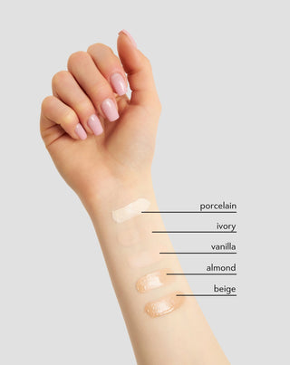 Lysende, fugtgivende foundation med hyaluronsyre 01 Porcelain Nutridome - 3