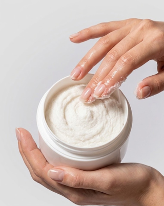 Sukkerpeeling scrub til kroppen, der glatter huden Nutridome 250 g - 4