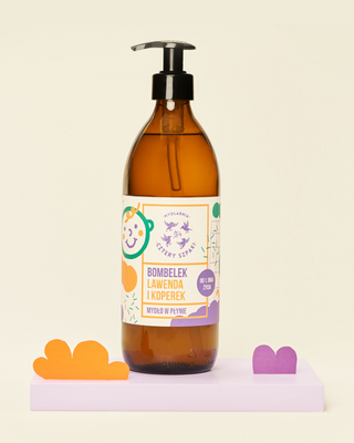 Bombelek flydende sæbe med panthenol og planteekstrakter Mydlarnia Cztery Szpaki - 2