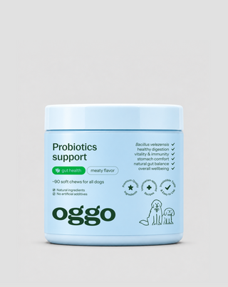 Probiotika til hund Bacillus velezensis til fordøjelse, tarme og immunforsvar Oggo 180 g - 1