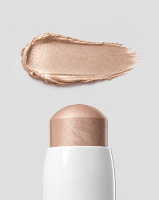 Makeup- og konturset til ansigtet: bronzer, rouge og highlighter i stift Nutridome