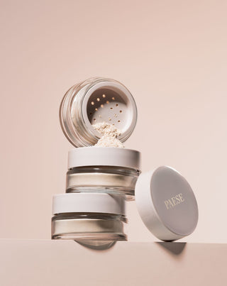 Transparent løst olivenpudder med fugtgivende kompleks fra Paese - 6