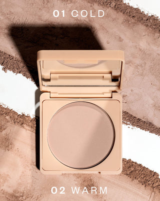Presset bronzer Selfglow 02 Warm med aktive ingredienser til ansigtskonturering Paese - 4