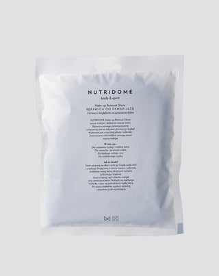 Make-up-fjernerhandske med fine mikrofibre til alle hudtyper Nutridome - 2