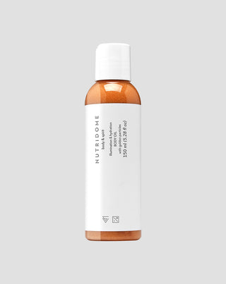 Lysende kropsolie med glødeeffekt med jojobaolie og arganolie Nutridome - 1
