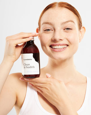 Mundskyllemiddel med mintsmag og anti-korrosiv virkning Smilebite - 2