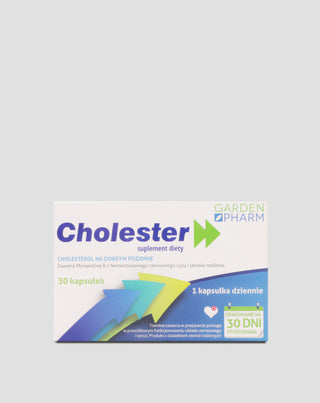 Cholester GardenPharm kolesterolstøttekapsler 30 kapsler - 1