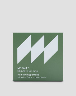 Pomade til hårstyling til modellering og fiksering af frisure til mænd Monolit 55 g - 2