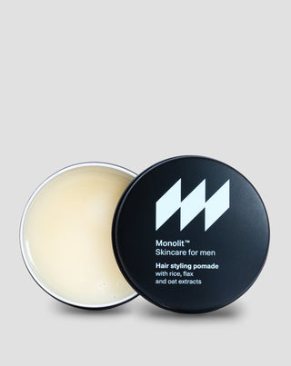Pomade til hårstyling til modellering og fiksering af frisure til mænd Monolit 55 g - 1