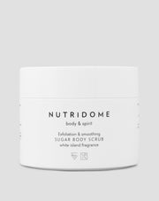 Sukkerpeeling scrub til kroppen, der glatter huden Nutridome 250 g