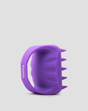 Drejelig, blød silikonehovedbundsmassager, der stimulerer mikrocirkulationen