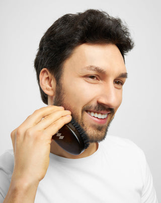 Skægbørste i bøgetræ med naturlige vildsvinehår Monolith - 2