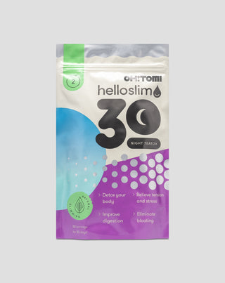 Udrensende, afgiftende nat-te, der hjælper dig med at sove Hello Slim Oh!Tomi - 1