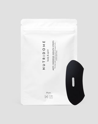 Nutridome naturlig bambus silke anti-snore læbeplaster 30 stk.