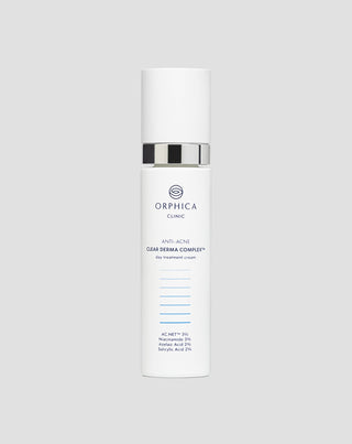 Anti-akne dagcreme med salicylsyre og azelainsyre mod uren hud Anti-Acne Orphica Clinic 50 ml